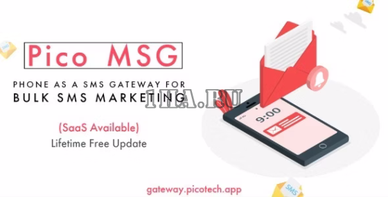 PicoMSG v1.2 NULLED - Phone As an SMS Gateway For Bulk SMS Marketing